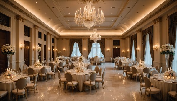 Les Avantages d'Opter pour une Salle de Mariage de Luxe : Créez un Événement Mémorable